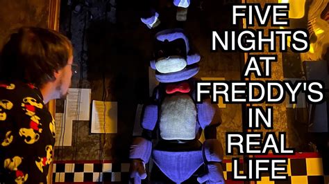 five nights at freddy's in real time